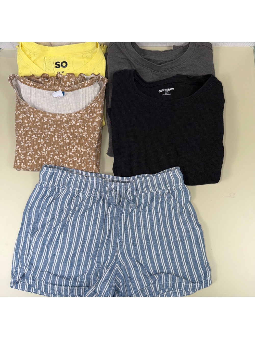 Girls Size 8 Clothing Lot SO Old Navy Cat & Jack 5 Pc